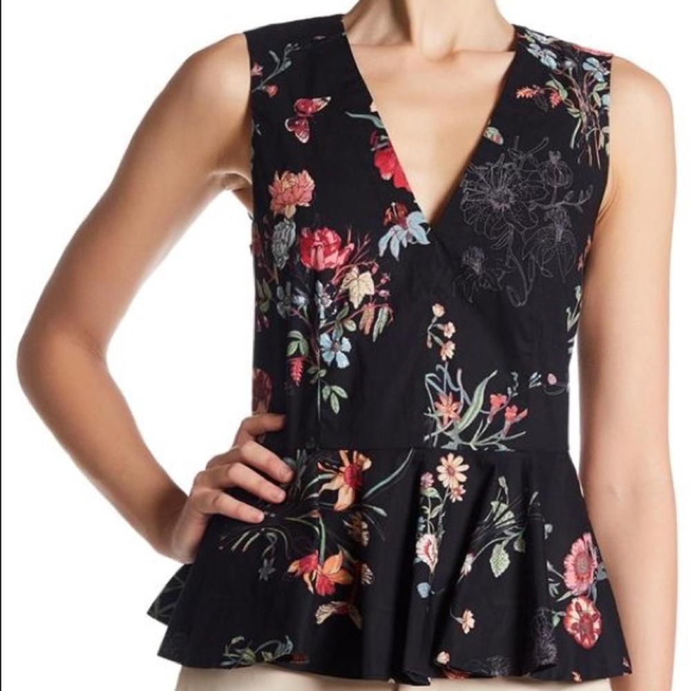 Rebecca Taylor Floral Top